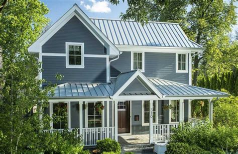 pictures of colonial style houses with metal roofs|contemporary metal roofing.